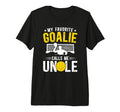 Mens Proud Water Polo Goalie Uncle T-Shirt - Minimalist Print Men Women
