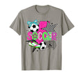 Preppy Soccer Game Day Matching T-Shirt - Fun Novelty Design for Adults
