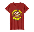 Game Face Bruh Funny Soccer Ball T-Shirt - Casual Everyday Wear Men Women