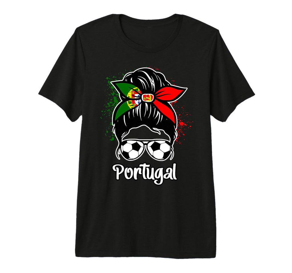 Portugal Football Game Player Soccer T-Shirt - Minimalist Print for Adults