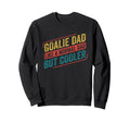 Ice Hockey Goalie Dad Goalkeeper Sweatshirt - Custom Art Print Unisex