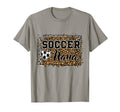 Soccer Nana Leopard Funny Soccer Player T-Shirt - Novelty Apparel Unisex