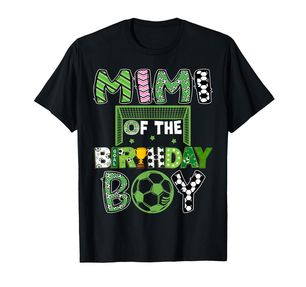 Mimi Birthday Soccer Player Birthday T-Shirt - Graphic Print for Adults