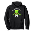 Soccer Midfielders St Hatricks Day Pun Hoodie - Streetwear Style Unisex