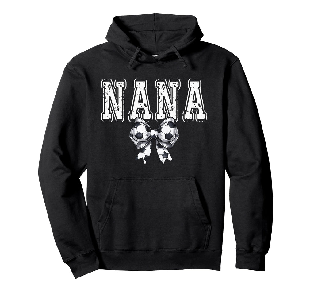 Coquette Soccer Nana Spirit Hoodie - Unique Graphic Unisex
