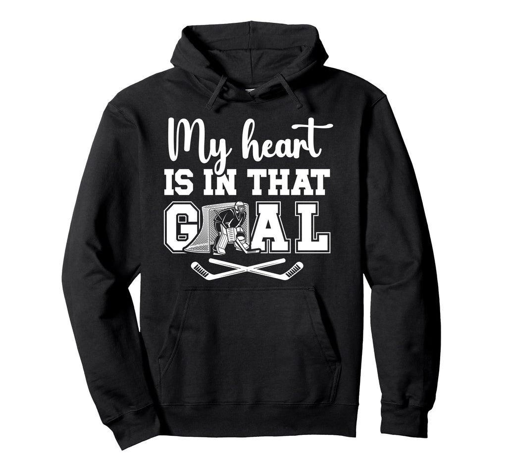 Proud Hockey Goalkeeper Mom Hockey Goalie Hoodie - Novelty Apparel Unisex