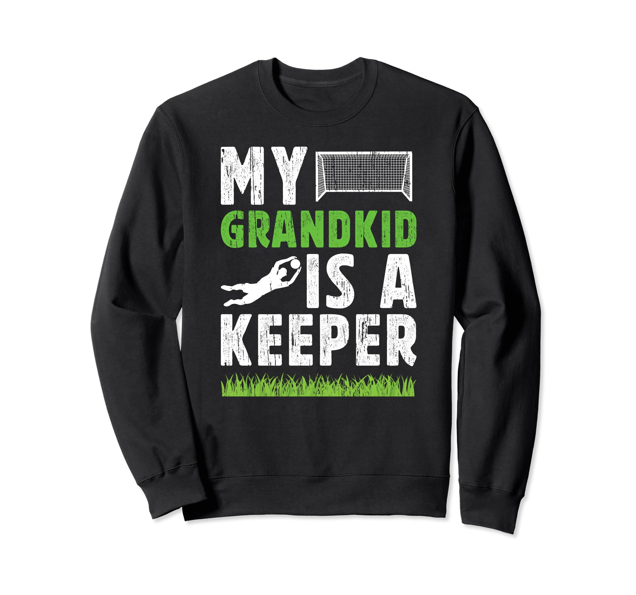 Proud Soccer Goalkeeper Grandpa Sweatshirt - Custom Art Print Unisex