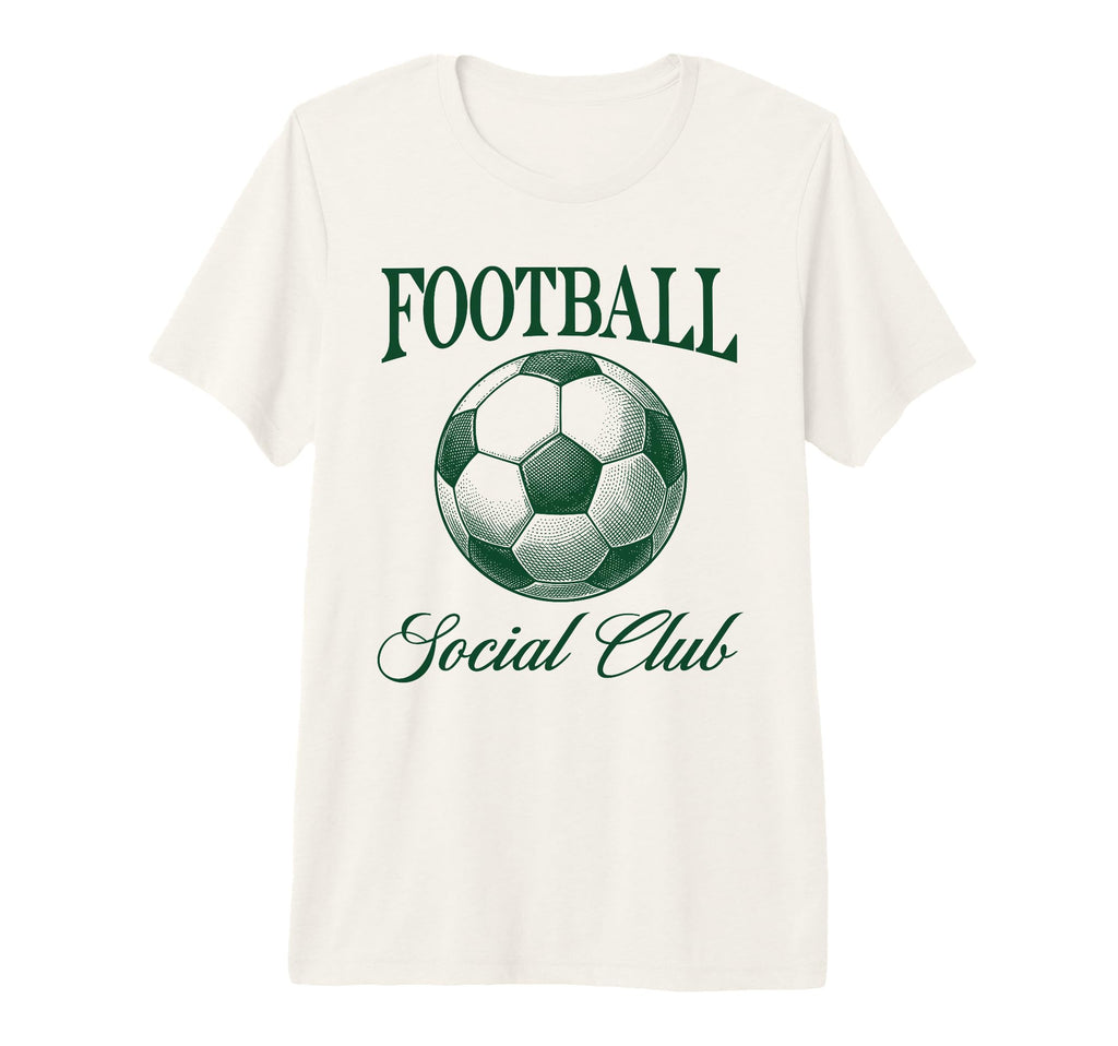 Football Social Club Soccer Ball Tri T-Shirt - Unique Graphic Men Women