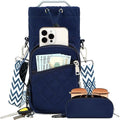 Water Bottle Carrier Bag with Strap, Water Bottle Holder Crossbody Bags for Women Men for Walking, Hiking,Cycling