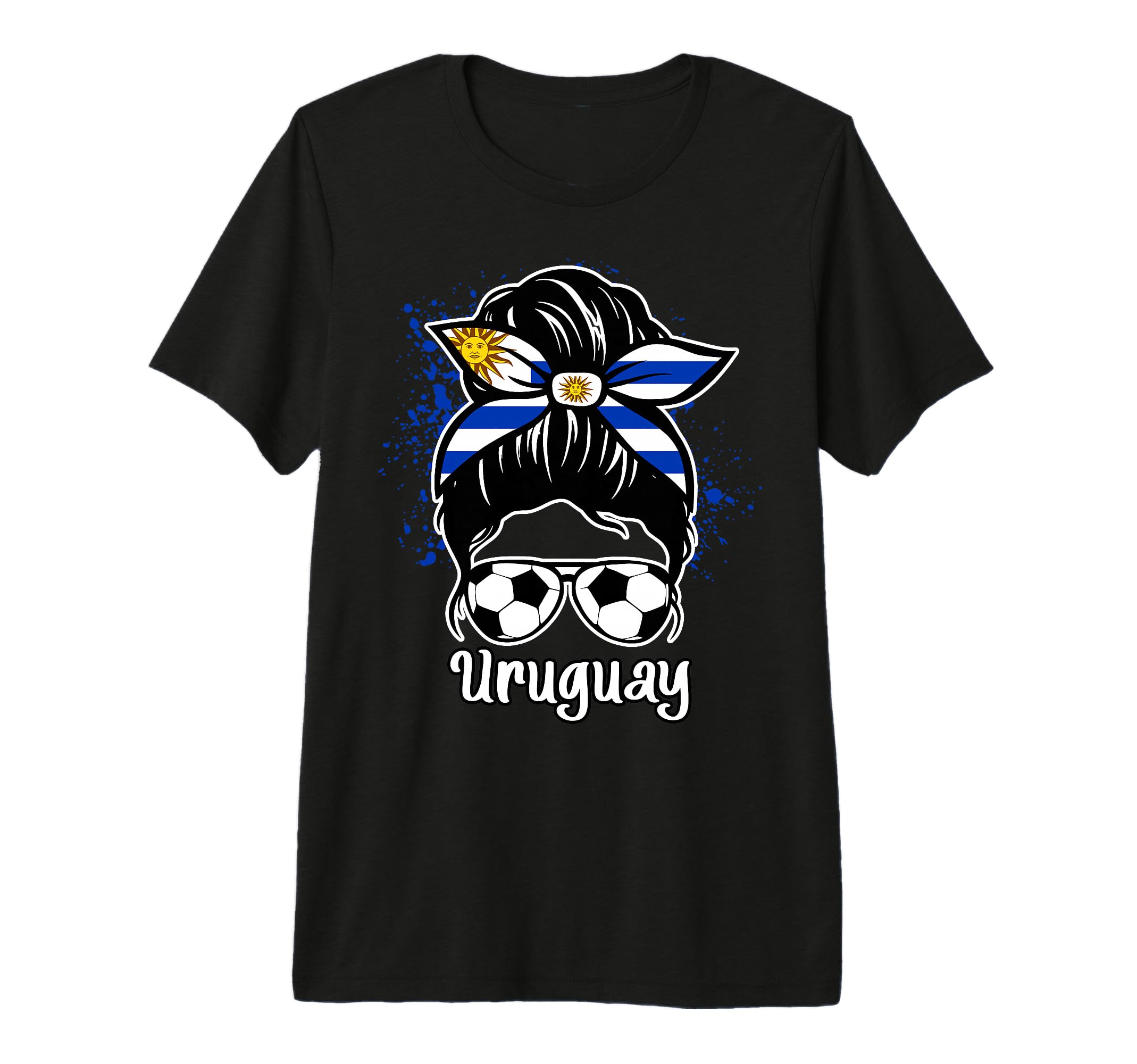 Uruguay Football Game Player Soccer Fan T-Shirt - Trendy Graphic Men Women