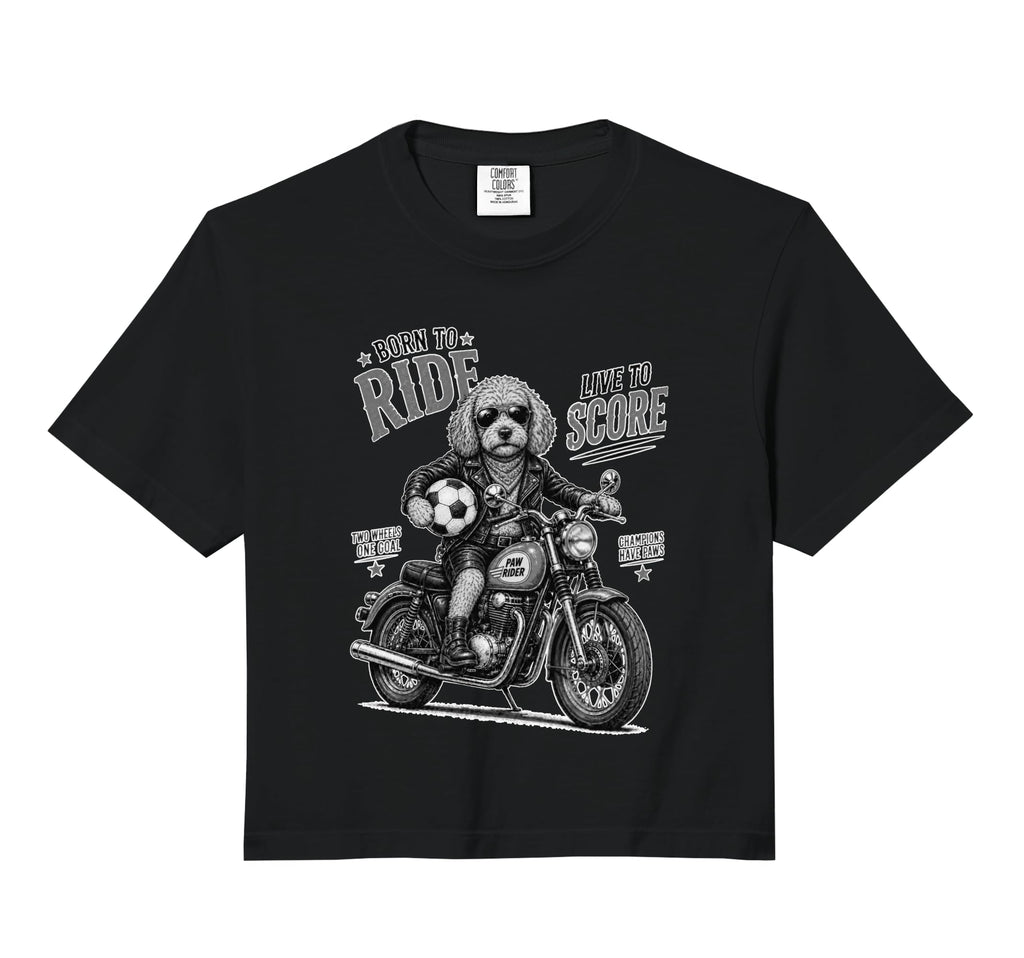 Chihuahua Motorbike Love Footbal Sweatshirt - Casual Everyday Wear Unisex