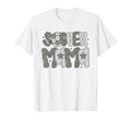 Soccer Mama Lace Mothers Day T-Shirt - Fun Novelty Design for Adults
