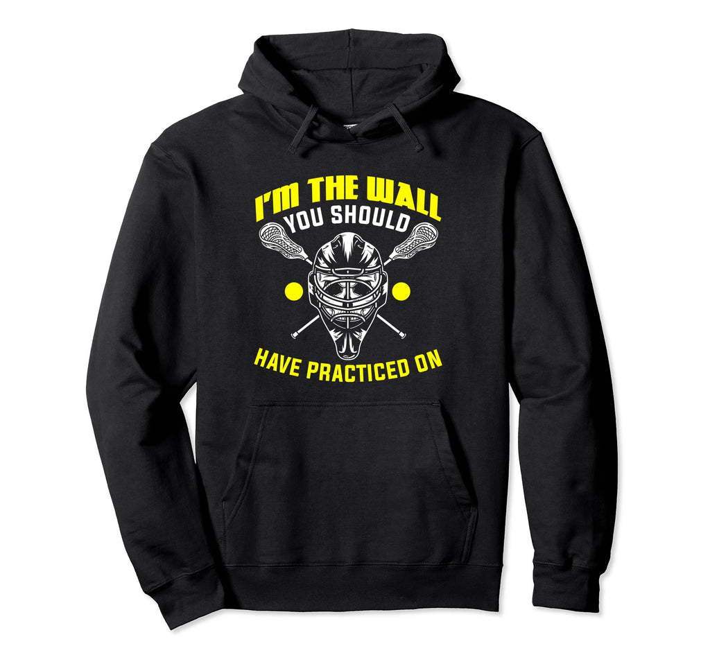 Lacrosse Goalie Lax Goalie Goalkeeper Hoodie - Novelty Apparel for Adults