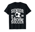 Soccer Senior Class 2026 High School T-Shirt - Custom Art Print Unisex