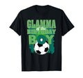 Glamma Birthday Soccer Group Family T-Shirt - Minimalist Print Unisex