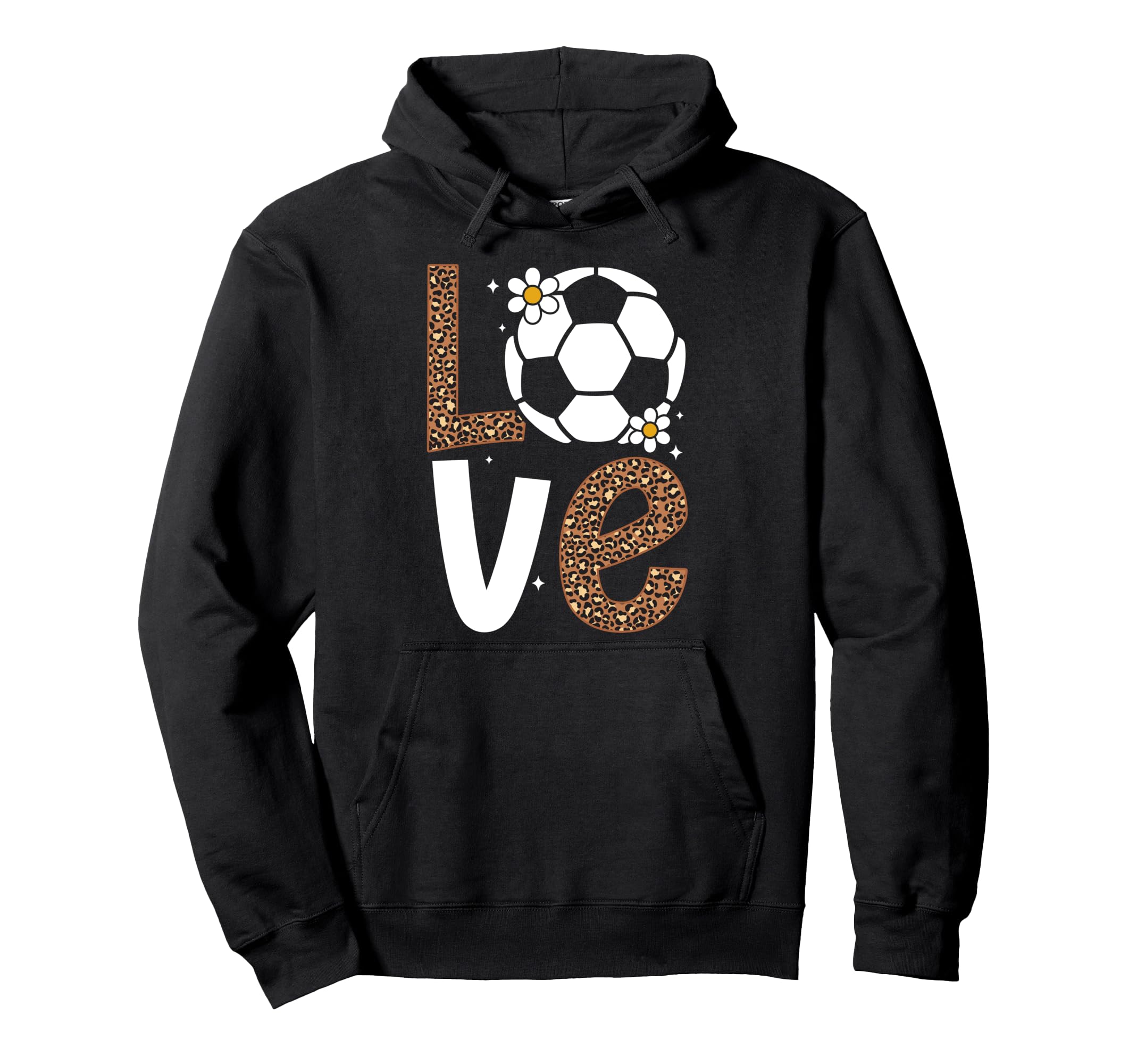 Love Soccer Teenage Soccer Players Hoodie - Streetwear Style Men Women