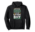 Proud Dad Birthday Soccer Champion Hoodie - Graphic Print Unisex