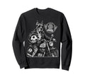 Gordon Setter Motorbike Love Sweatshirt - Fun Novelty Design Unisex