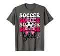 Groovy Soccer Player Coquette Bow T-Shirt - Fun Novelty Design Men Women