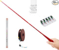 Tenkara Rod Fly Fishing Rod Kit - Kids Fishing Pole Small Stream Collapsible Fly Poles All Waters Quality Carbon Tube Creek Rods