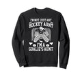 Im Hockey Goalie Aunt Hockey Keeper Sweatshirt - Novelty Apparel Unisex