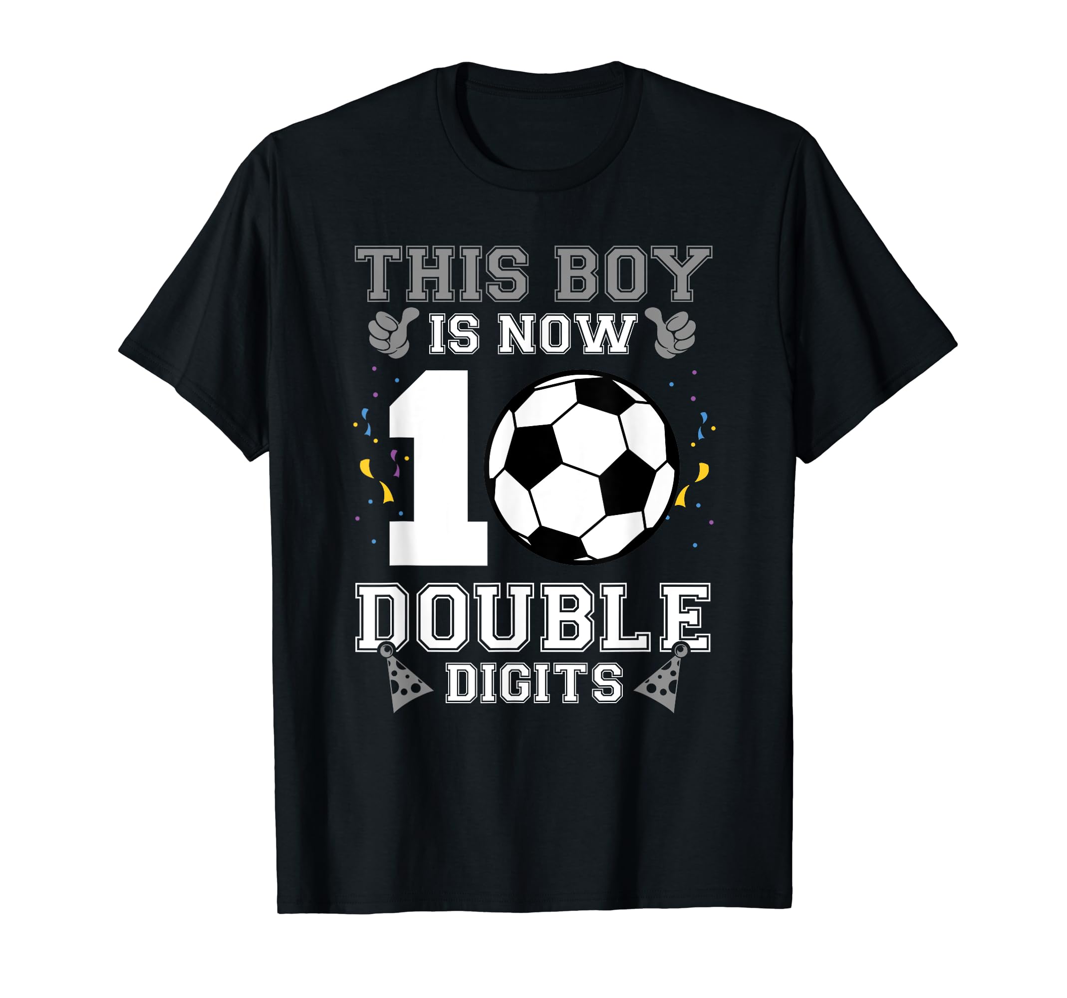 Its My 10Th Birthday This Is Now 10 T-Shirt - Minimalist Print Men Women