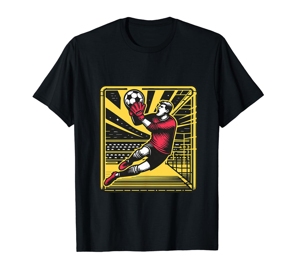 Goalkeeper Soccer Hero T-Shirt - Trendy Graphic for Adults