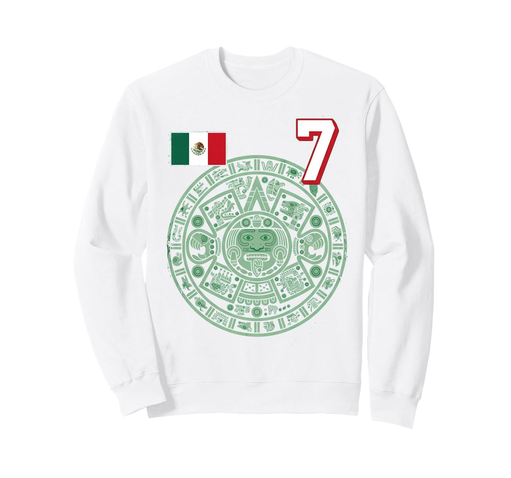 Mexico Flag Mexican Hispanic Pride Sweatshirt - Streetwear Style Unisex