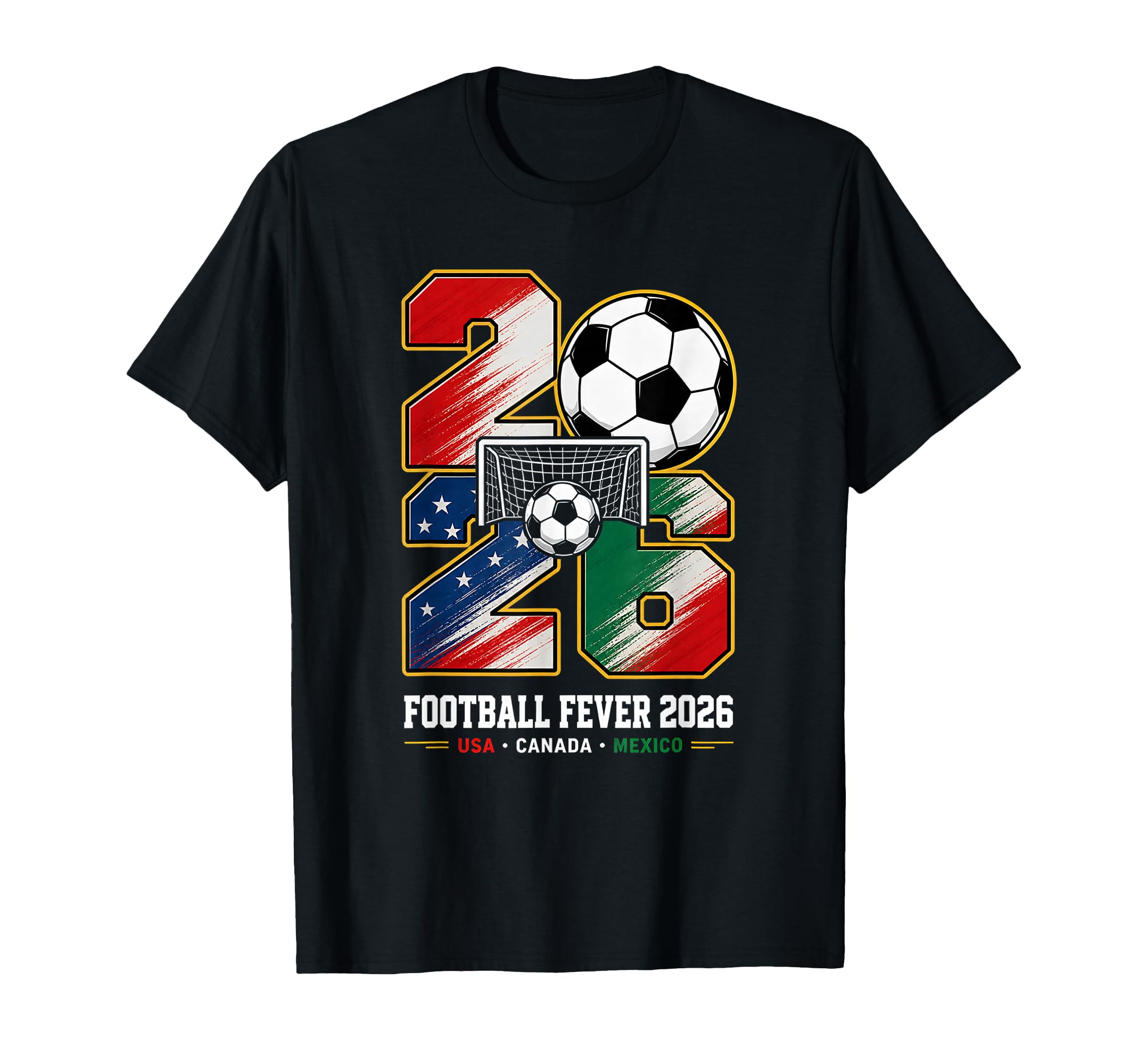 Football Fever 2026 Stadium Roar T-Shirt - Streetwear Style Unisex
