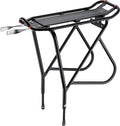 Ibera Bike Rack - Bicycle Touring Carrier Plus+ for Disc Brake/Non-Disc Brake Mount, Fat Tire Bikes, Frame-Mounted for Heavier Top & Side Loads, Height Adjustable for 26"-29" Frames