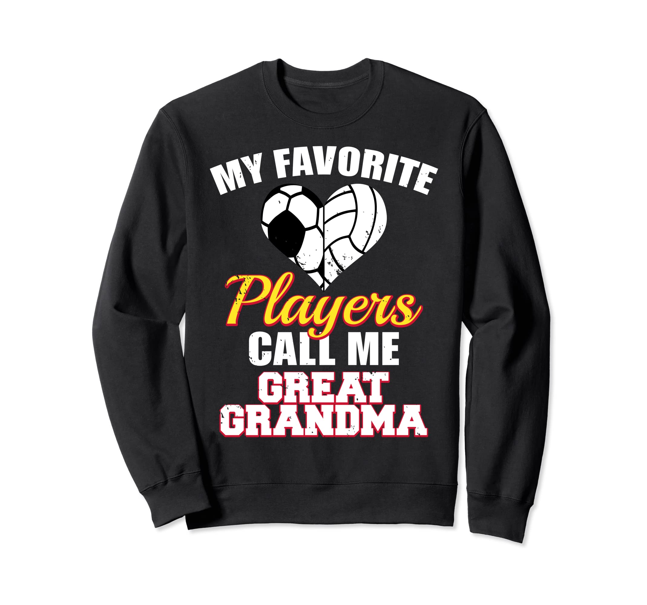 My Favorite Soccer Volleyball Sweatshirt - Casual Everyday Wear Unisex