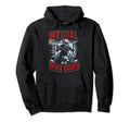 Goalkeeper Lax Goalie Lacrosse Goalie Hoodie - Fun Novelty Design Unisex