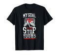 Ice Hockey Goalie Goalkeeper T-Shirt - Custom Art Print Men Women