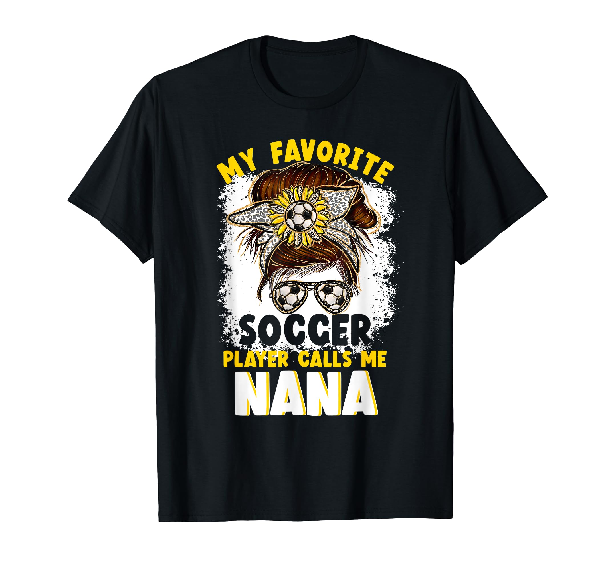 My Favorite Soccer Player Calls Me T-Shirt - Unique Graphic for Adults