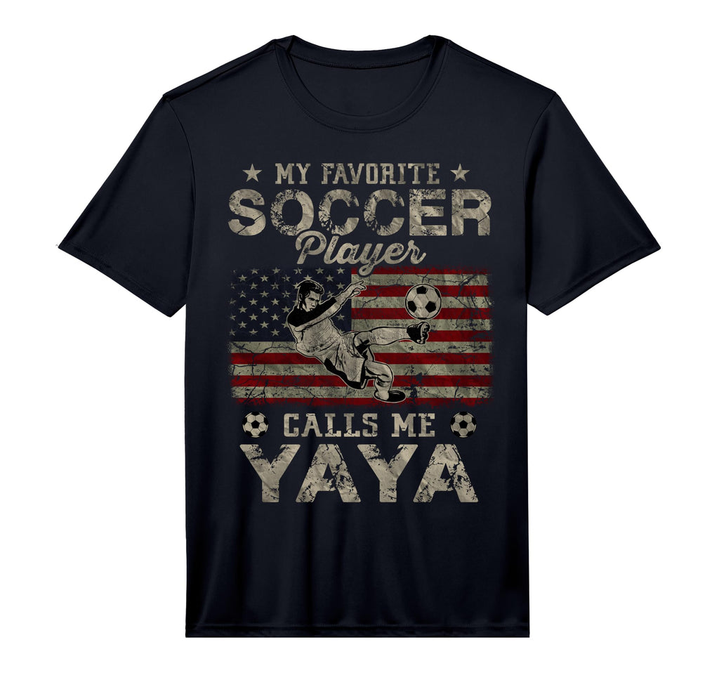 Mens My Favorite Soccer Player Calls Me T-Shirt - Aesthetic Graphic Unisex