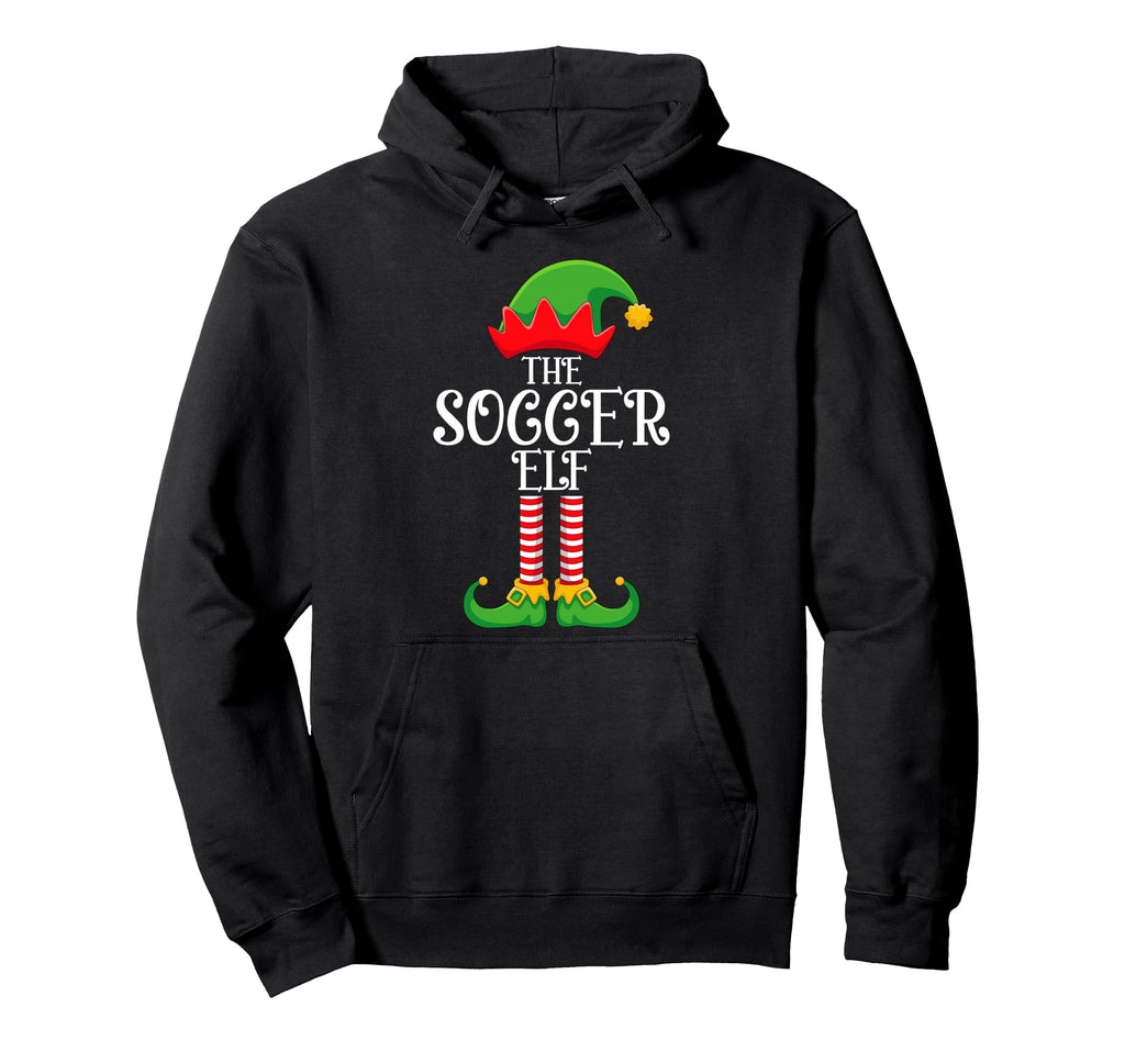 Soccer Elf Family Matching Funny Love Elf Hoodie - Novelty Apparel Unisex