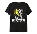 Ball Sister Softball Soccer Ball Sister T-Shirt - Unique Graphic Men Women
