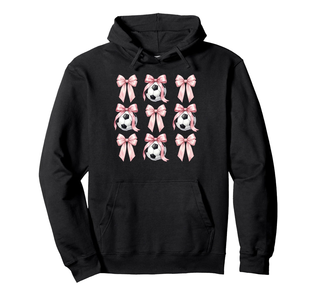 Soccer Coquette Western Boots Hoodie - Casual Everyday Wear for Adults