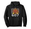 607 Turkey Goalie Funny Thanksgiving Hoodie - Fun Novelty Design Men Women
