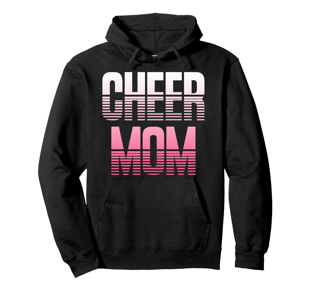 Cheer Mom Biggest Fan Cheerleader Mama Hoodie - Novelty Apparel for Adults