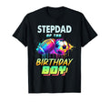 Stepdad Birthday Football Soccer Ball T-Shirt - Minimalist Print Men Women