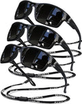 Polarized Sunglasses for Men Women Sports Goggles Lightweight Frame Cycling Running Fishing Driving UV400 Protection