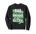 Dad Birthday Soccer Birthday Sweatshirt - Minimalist Print for Adults