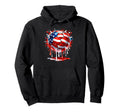 Soccer Drip American Flag 4Th July Hoodie - Casual Everyday Wear Men Women