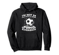 34 Years Old Player Sports Team Soccer 34Th Hoodie - Trendy Graphic Unisex