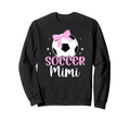 Soccer Mimi Bow Grandma Mimi Soccer Sweatshirt - Minimalist Print Unisex