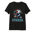 Soccer Striker Fullback Position T-Shirt - Aesthetic Graphic for Adults