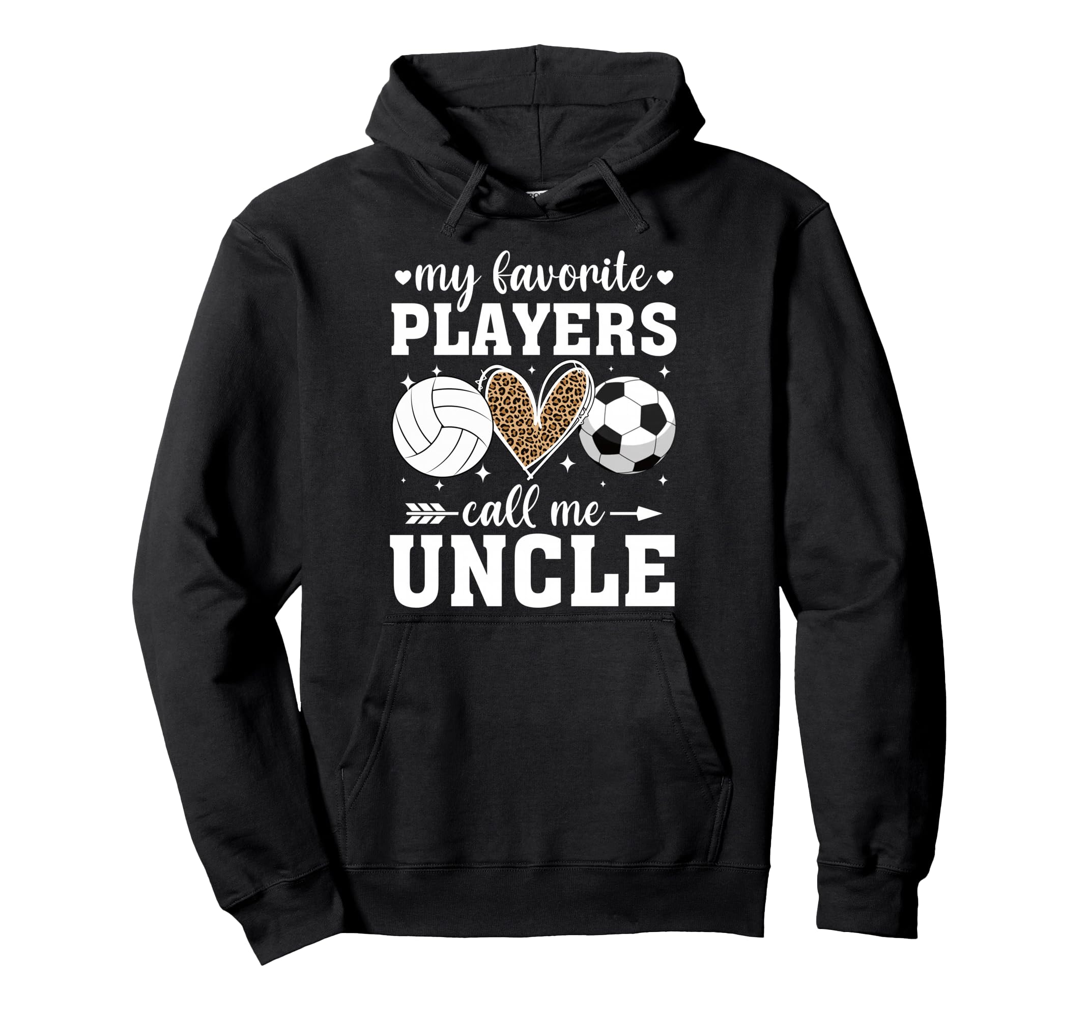 My Favorite Players Call Me Uncle Hoodie - Unique Graphic Unisex
