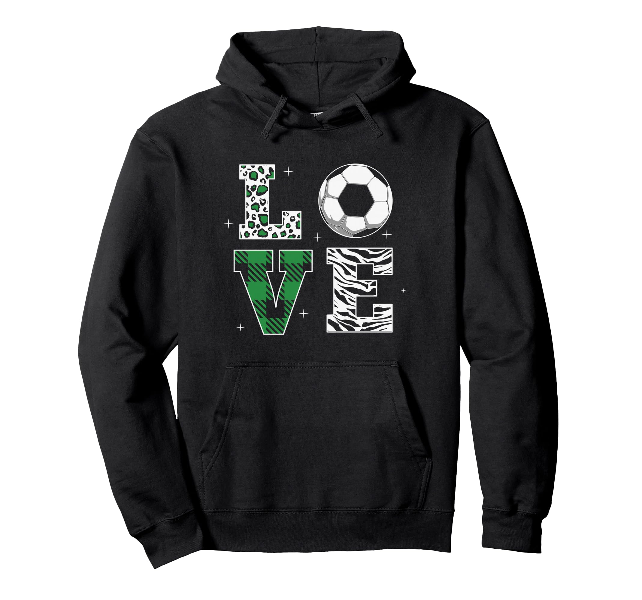 Soccer Player Love Hoodie - Casual Everyday Wear for Adults
