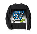 67 Soccer Ball Goalie Net Gloves Players Sweatshirt - Graphic Print Unisex